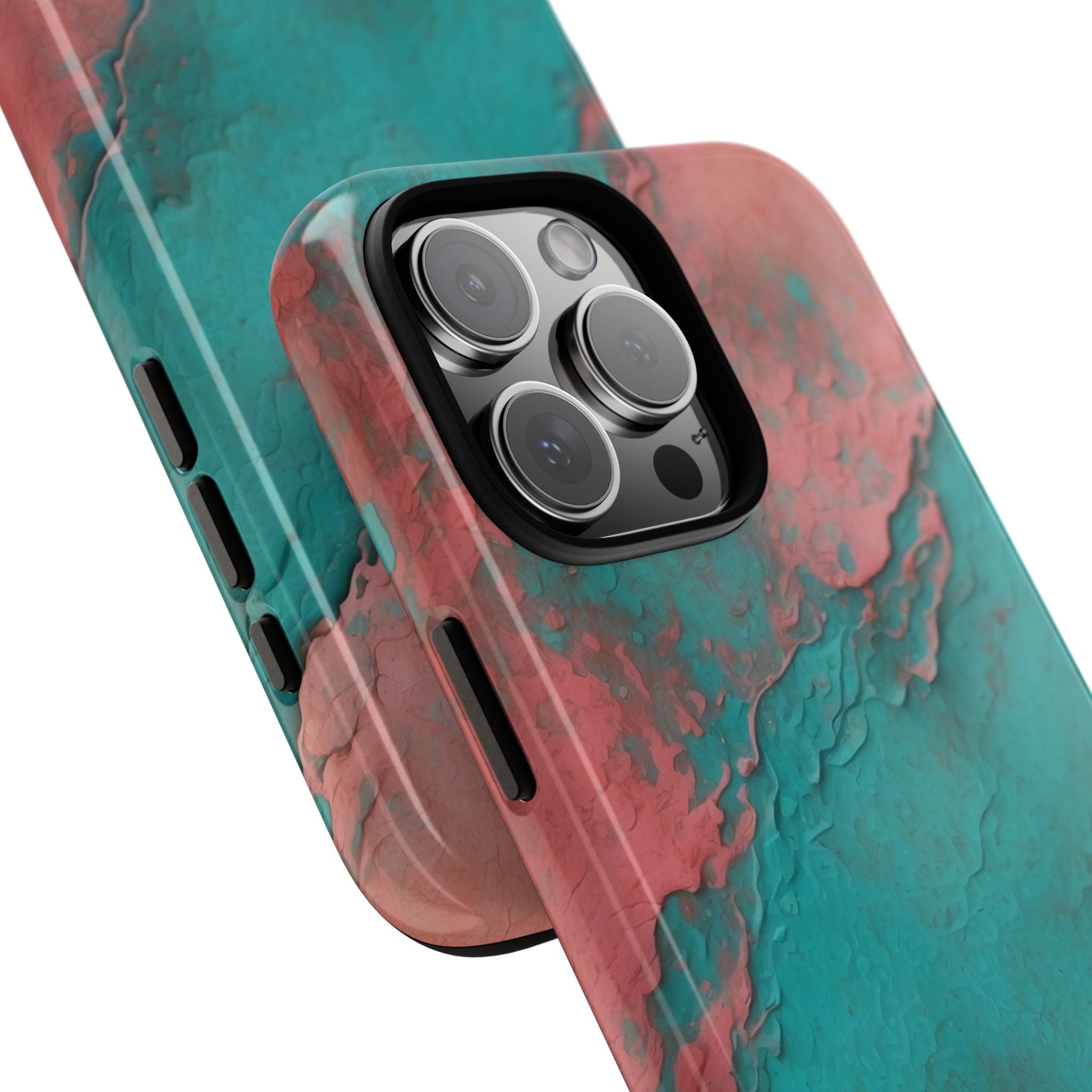 Turbulent Coral Flow - iPhone Case