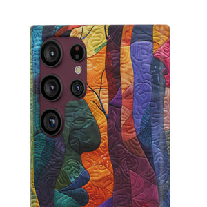 Interwoven Vibrance | Slim Phone Case for Samsung