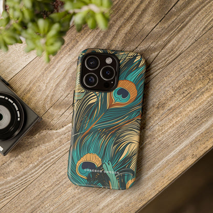 Art Nouveau Peacock Elegance iPhone 16 - Tough Phone Case