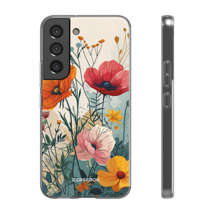 Blooming Whimsy | Flexible Handyhülle für Samsung Galaxy