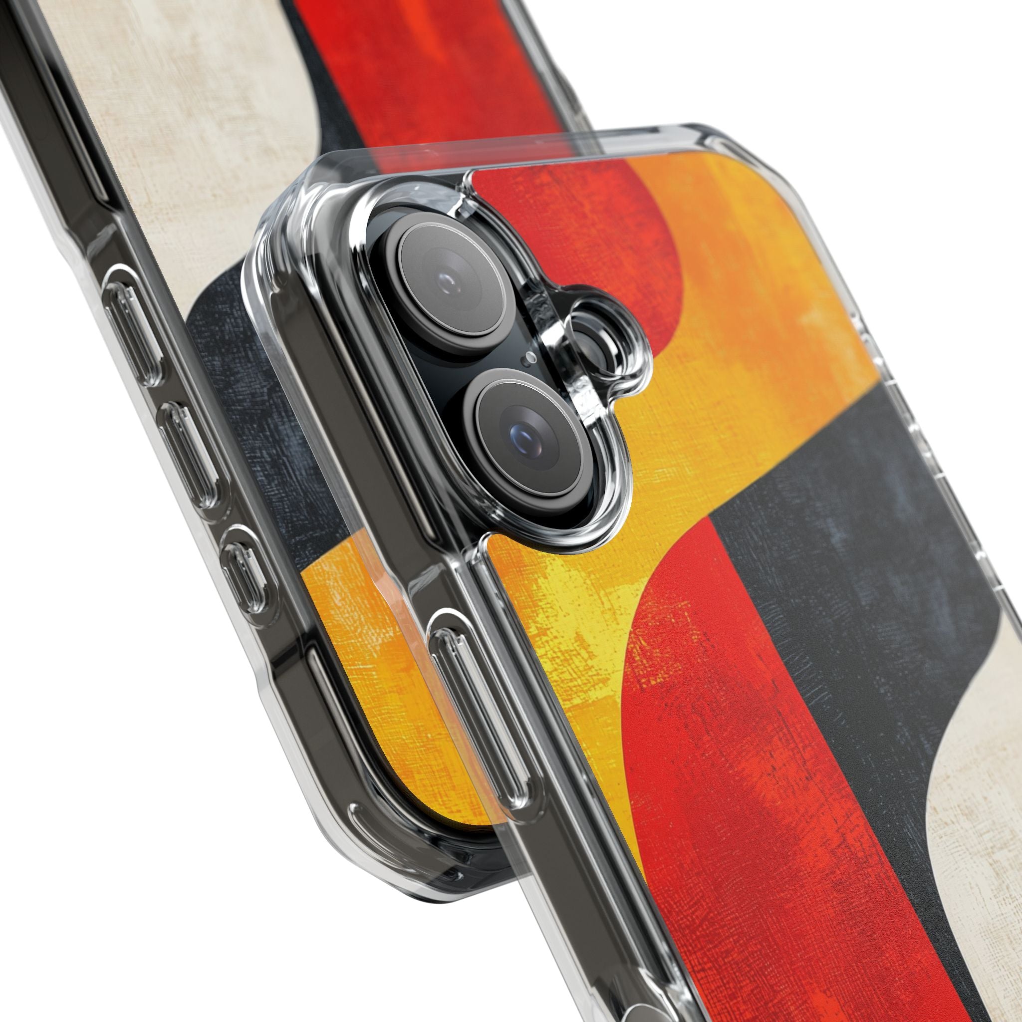 Vibrant Flowing Shapes iPhone Case - Impact