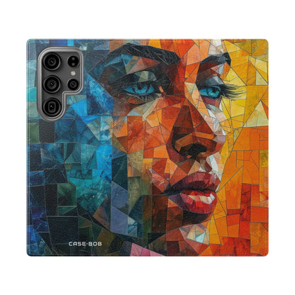Mosaic Gaze Blue - Samsung S23 Ultra Cover - Pung