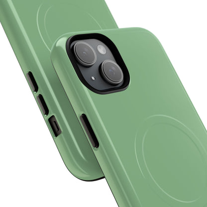 Dark Sea Green iPhone 15 | Tough+ Phone Case