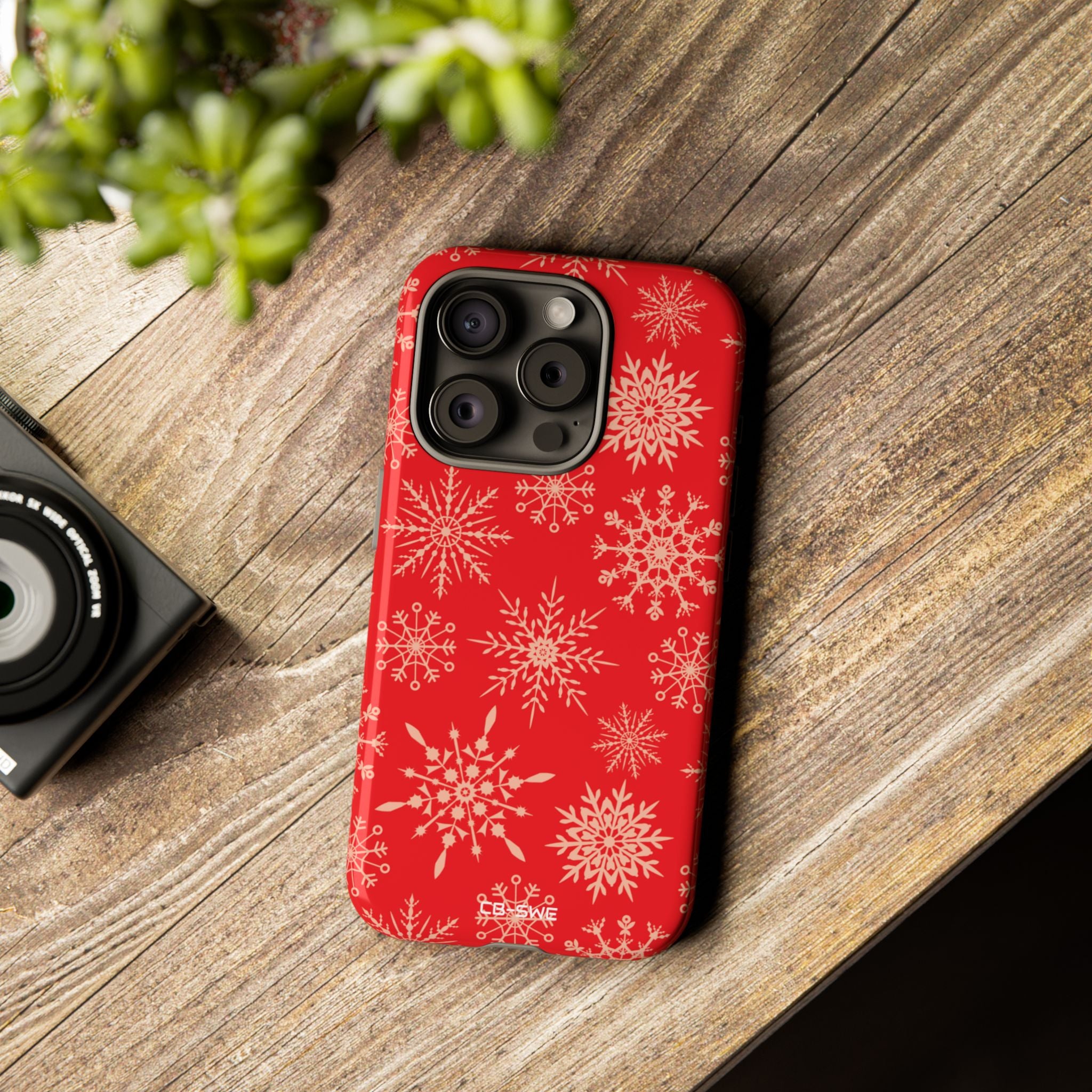 Snowflakes Dance Bright - iPhone Case