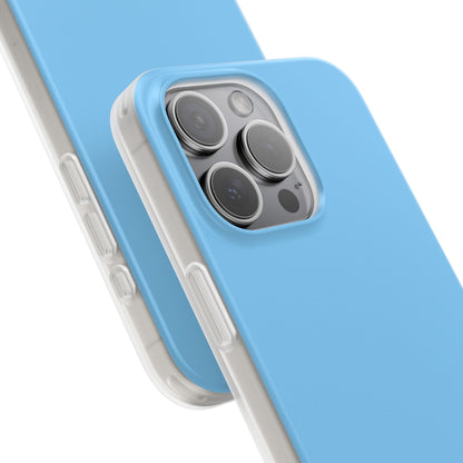 Light Sky Blue iPhone 15 - Flexi Phone Case