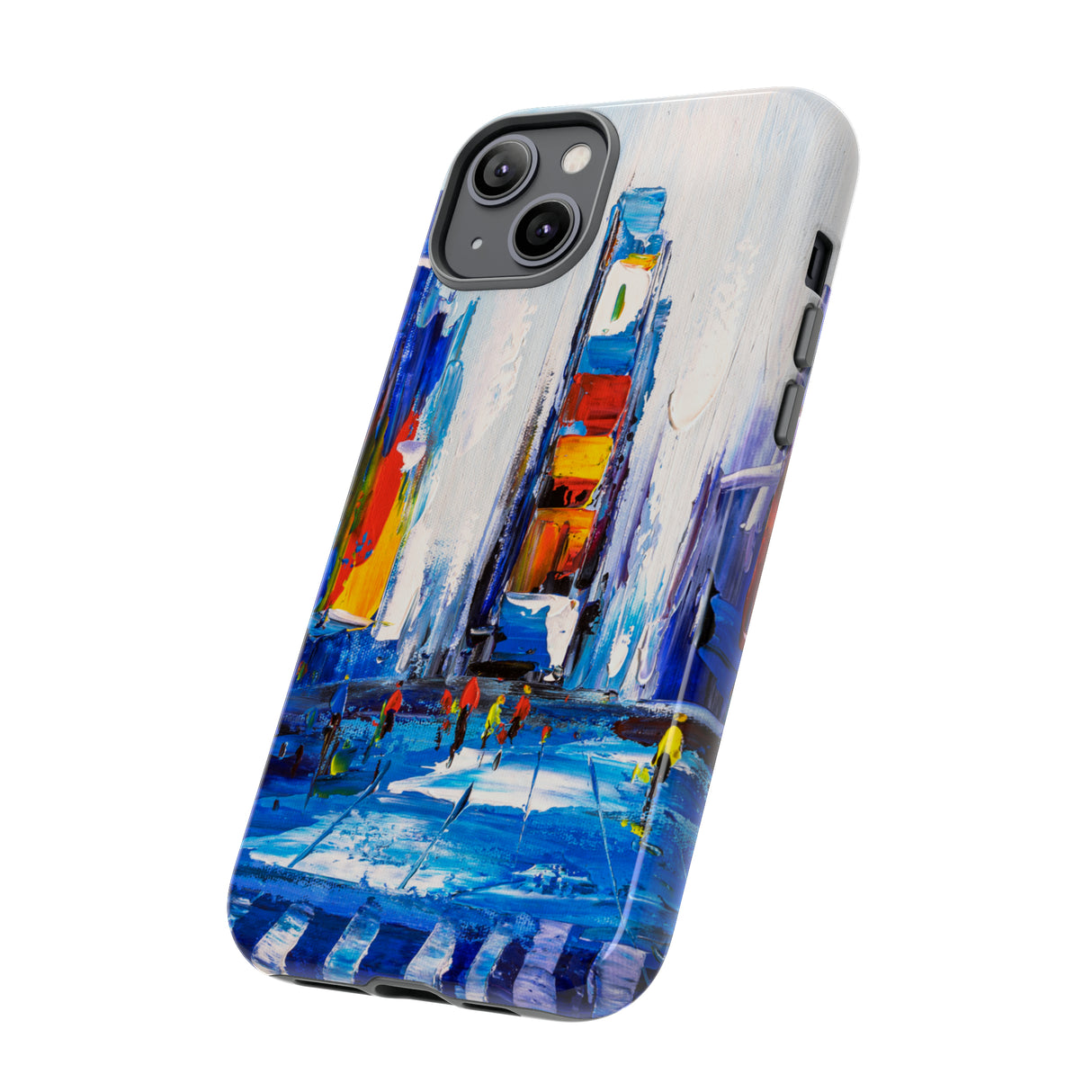 Oil Painting - City View of New York - Protective Phone Case