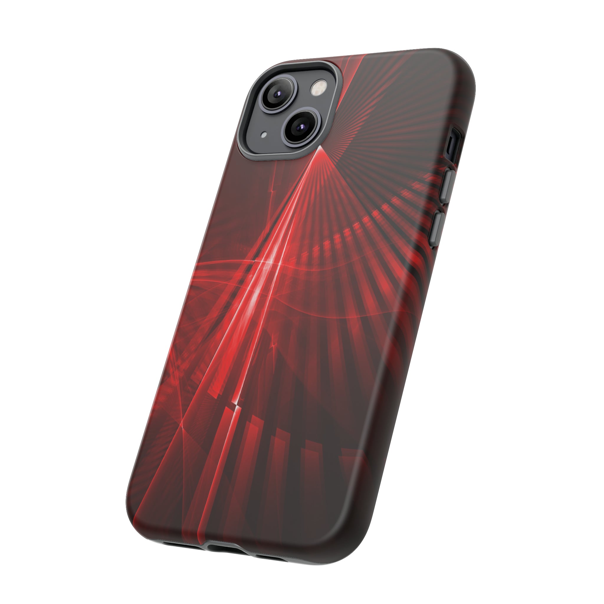 Red Disco Lights - Protective Phone Case