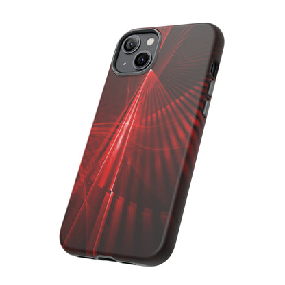 Red Disco Lights - Protective Phone Case