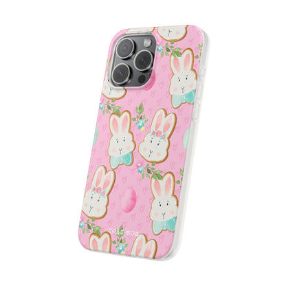 Bunny Blossom iPhone 15 Pro Max Case - Soft