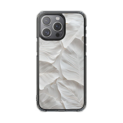 Elegant Leaf Relief iPhone Case - Impact