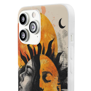 Sunlit Duality | Flexible Phone Case for iPhone