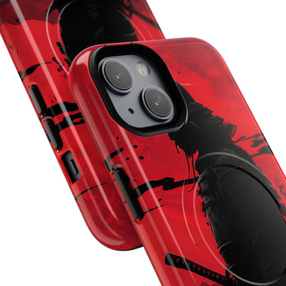 Crimson Samurai iPhone 14 Case - Tough+