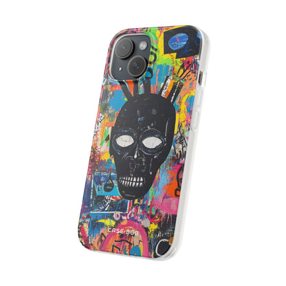 Skull Vortex iPhone 15 Case - Soft