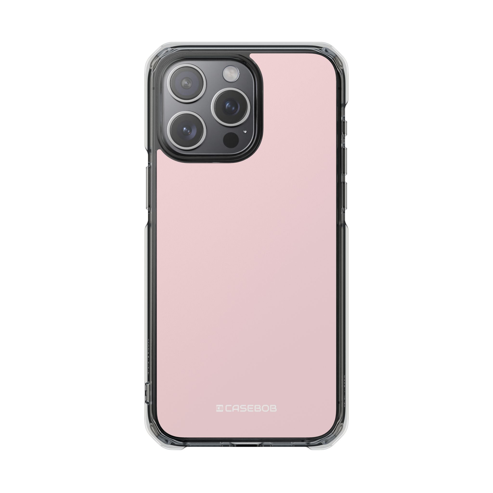 Pale Pink - Clear Impact Case for iPhone