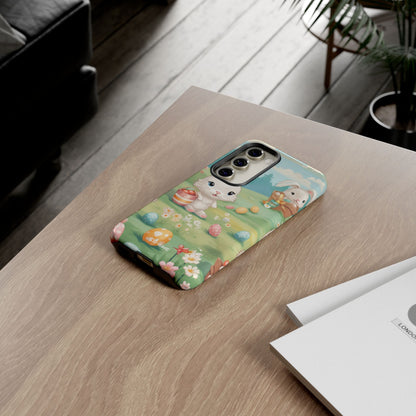 Bunnies Hunt Eggs - Samsung Case