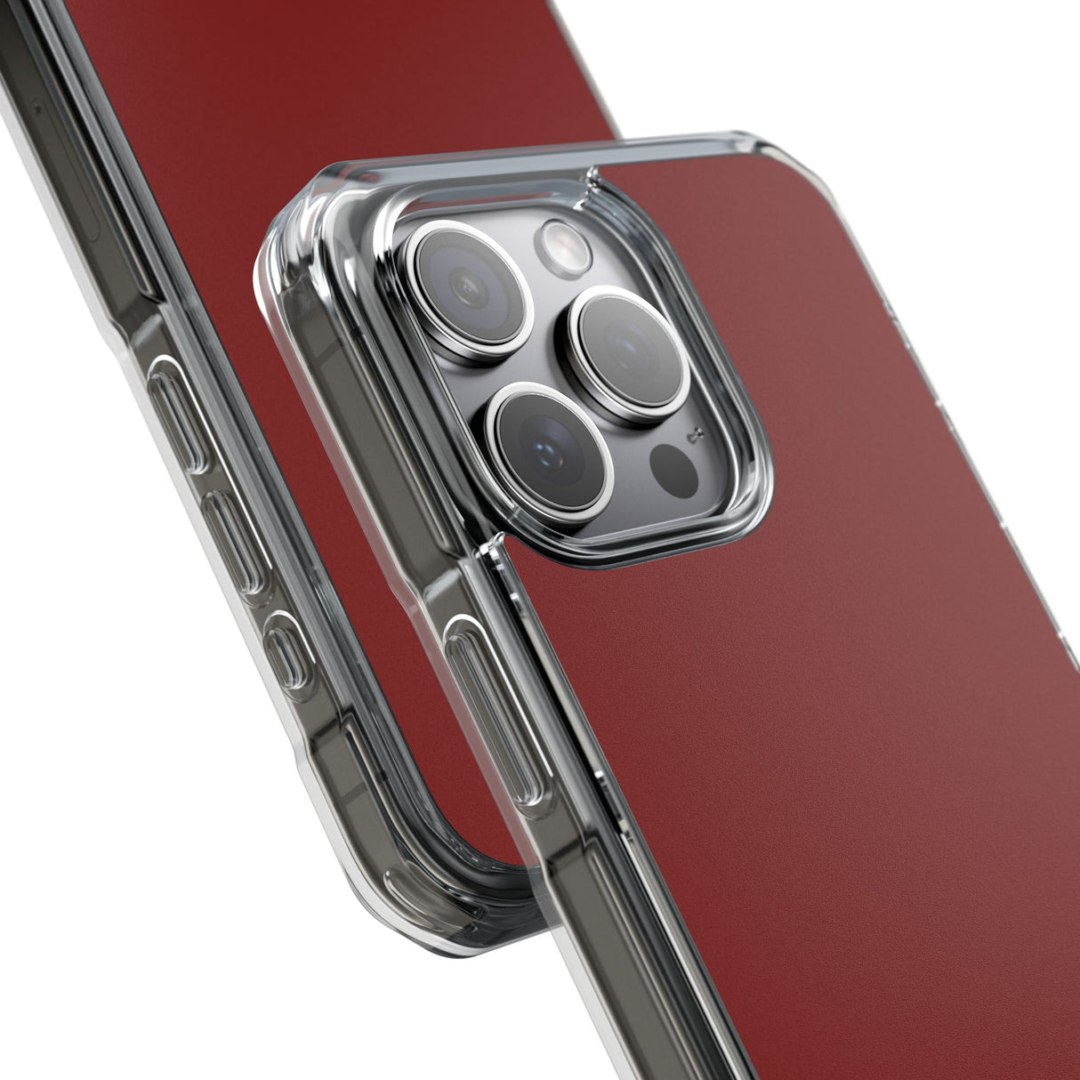 Falu Red | Handyhülle für iPhone (Clear Impact Case - Magnetisch) 