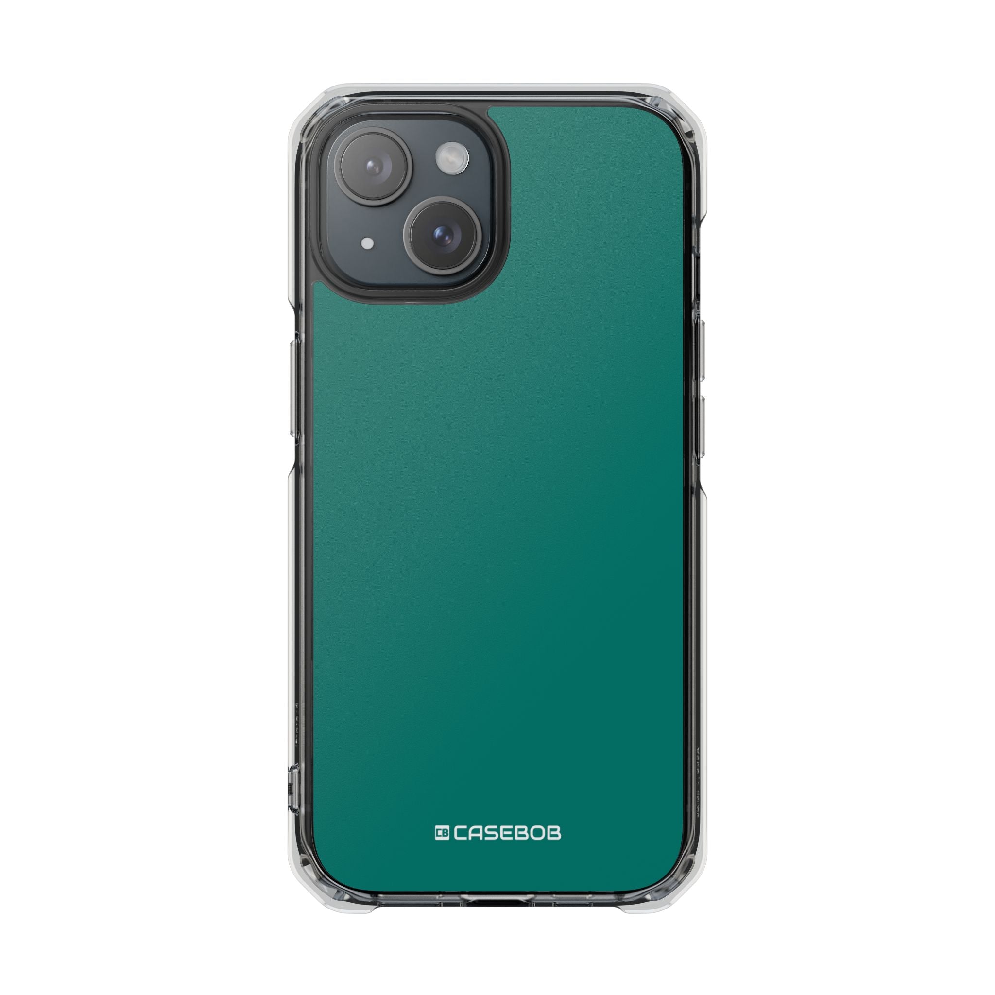 Pine Green - Clear Impact Case for iPhone