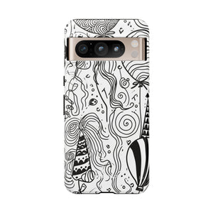 Whimsical Festivity | Protective Phone Case for Google Pixel