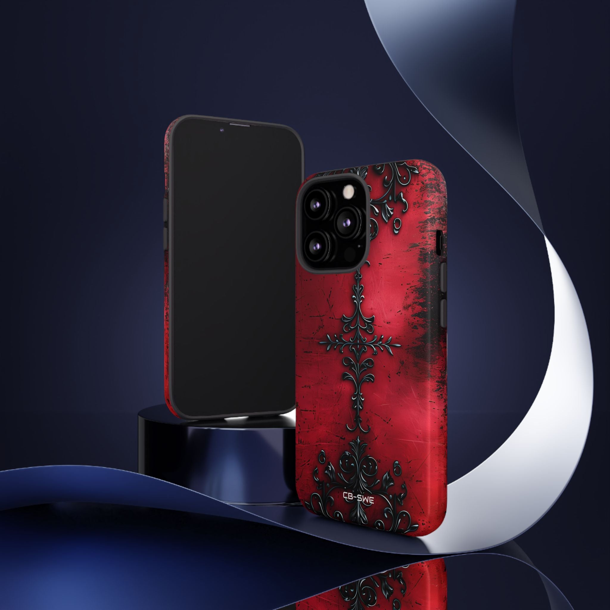 Gothic Crimson Emblem - iPhone Case