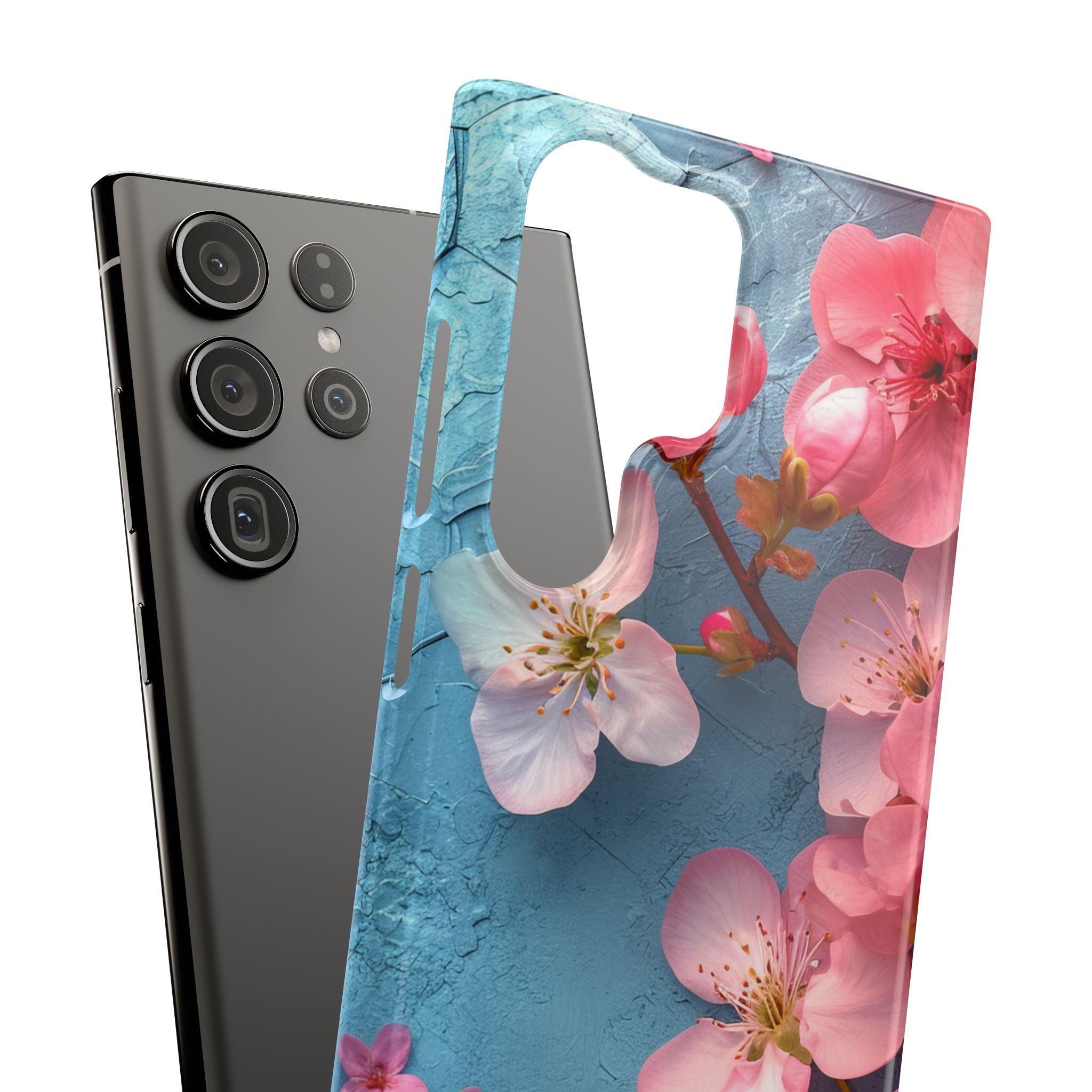 Blossom Serenity Case - Slim Samsung S23 Phone Case