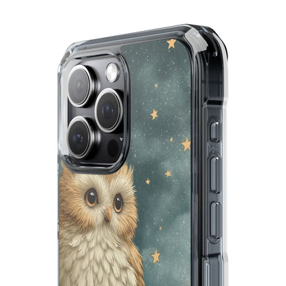 Owls Nestle Moon iPhone Case - Impact