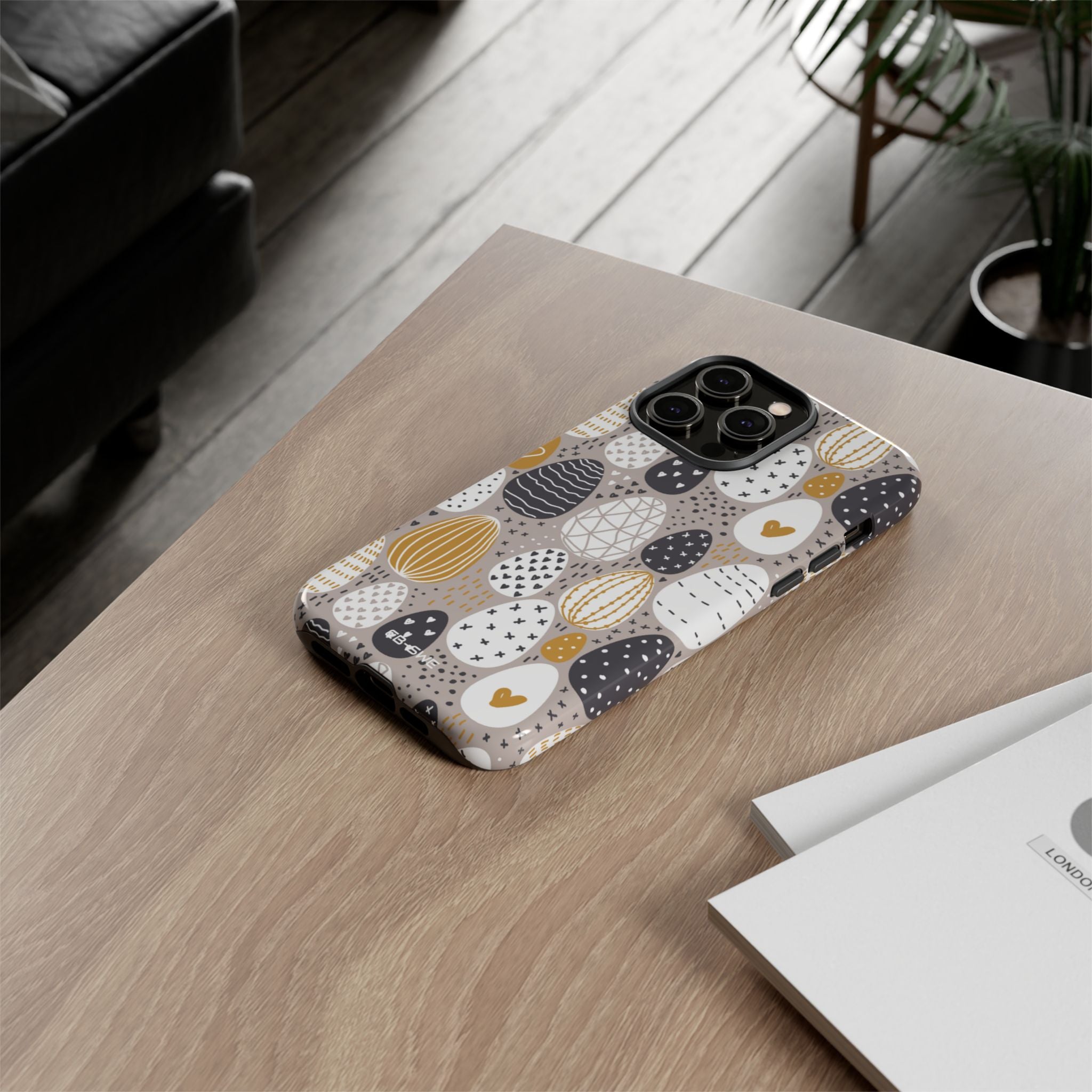 Easter Eggs Playful - iPhone Case