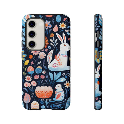 Bunnies Play Among Flowers - Samsung Case