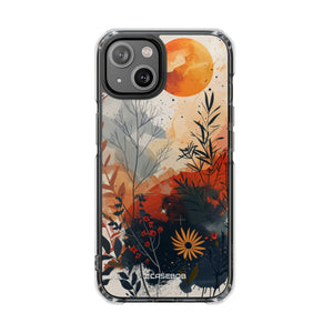 Celestial Botanica – Handyhülle für iPhone (Clear Impact – Magnetisch)