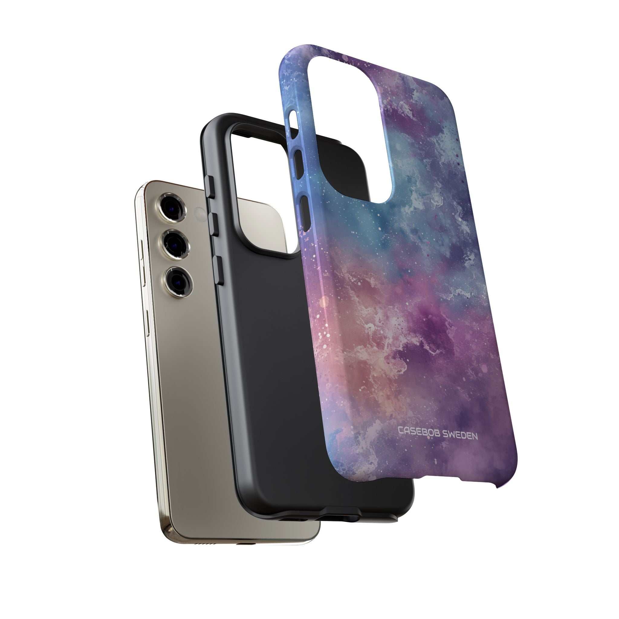 Cosmic Nebula Swirls - Tough Samsung S23 Phone Case