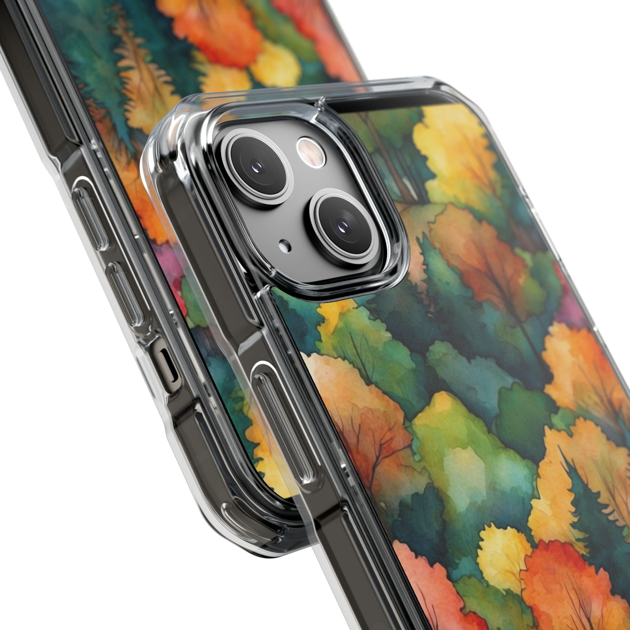 Autumn Leaves Dance iPhone Case - Impact