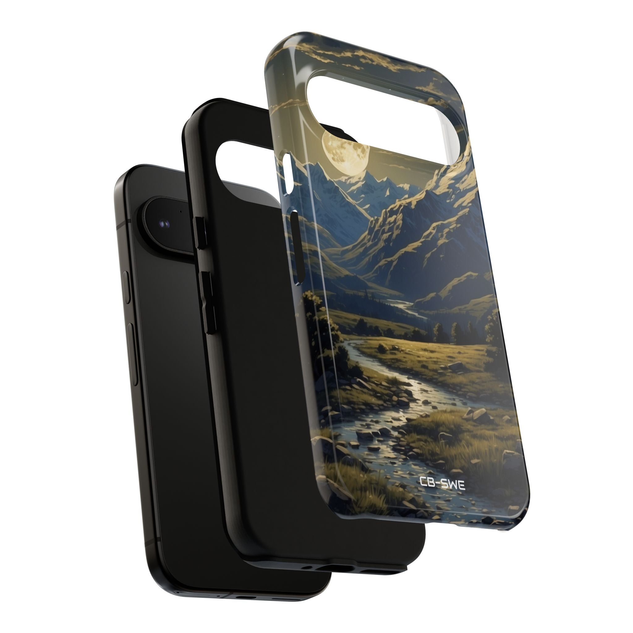 Moonlight Guides River - Google Pixel Case