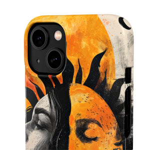 Sunlit Duality | Slim Phone Case for iPhone