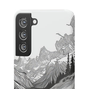 Monochrome Serenity | Slim Phone Case for Samsung