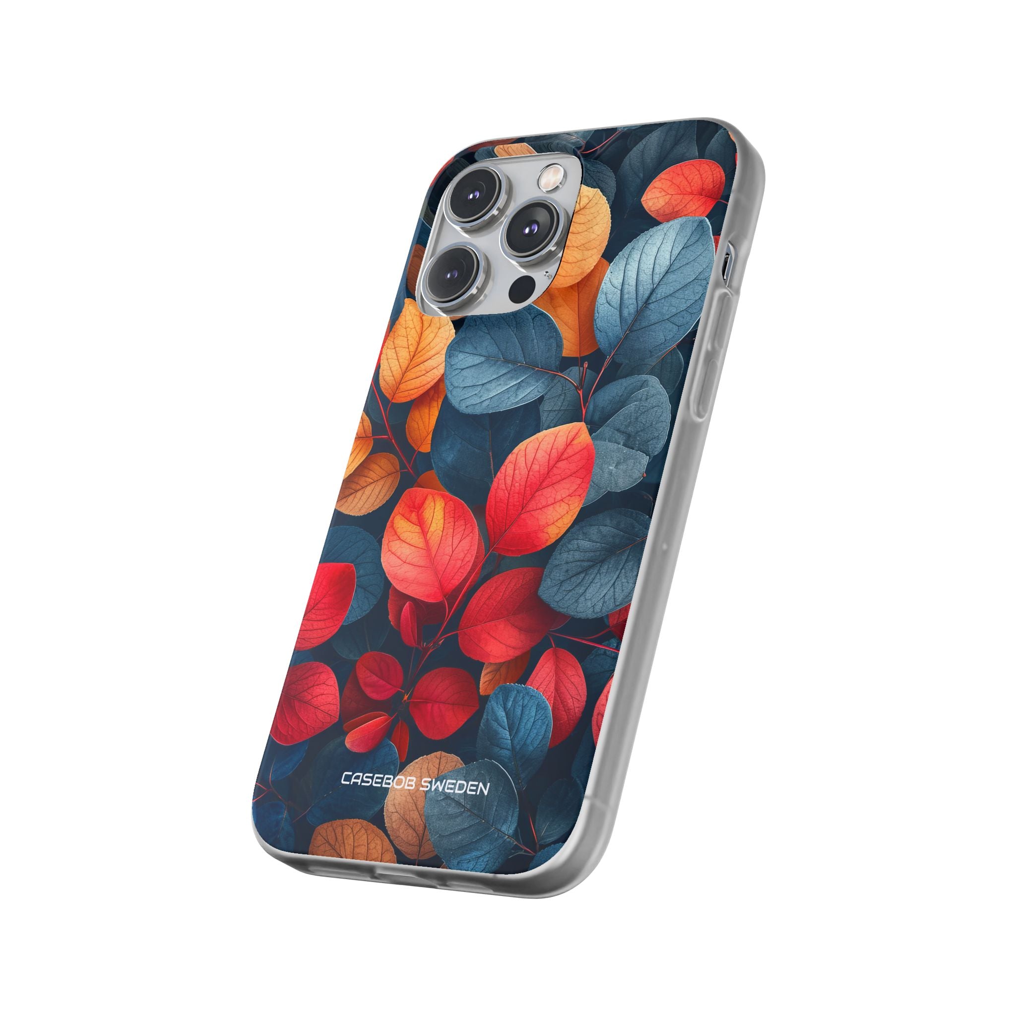 Vibrant Nature Leaves - Flexi iPhone 14 Phone Case