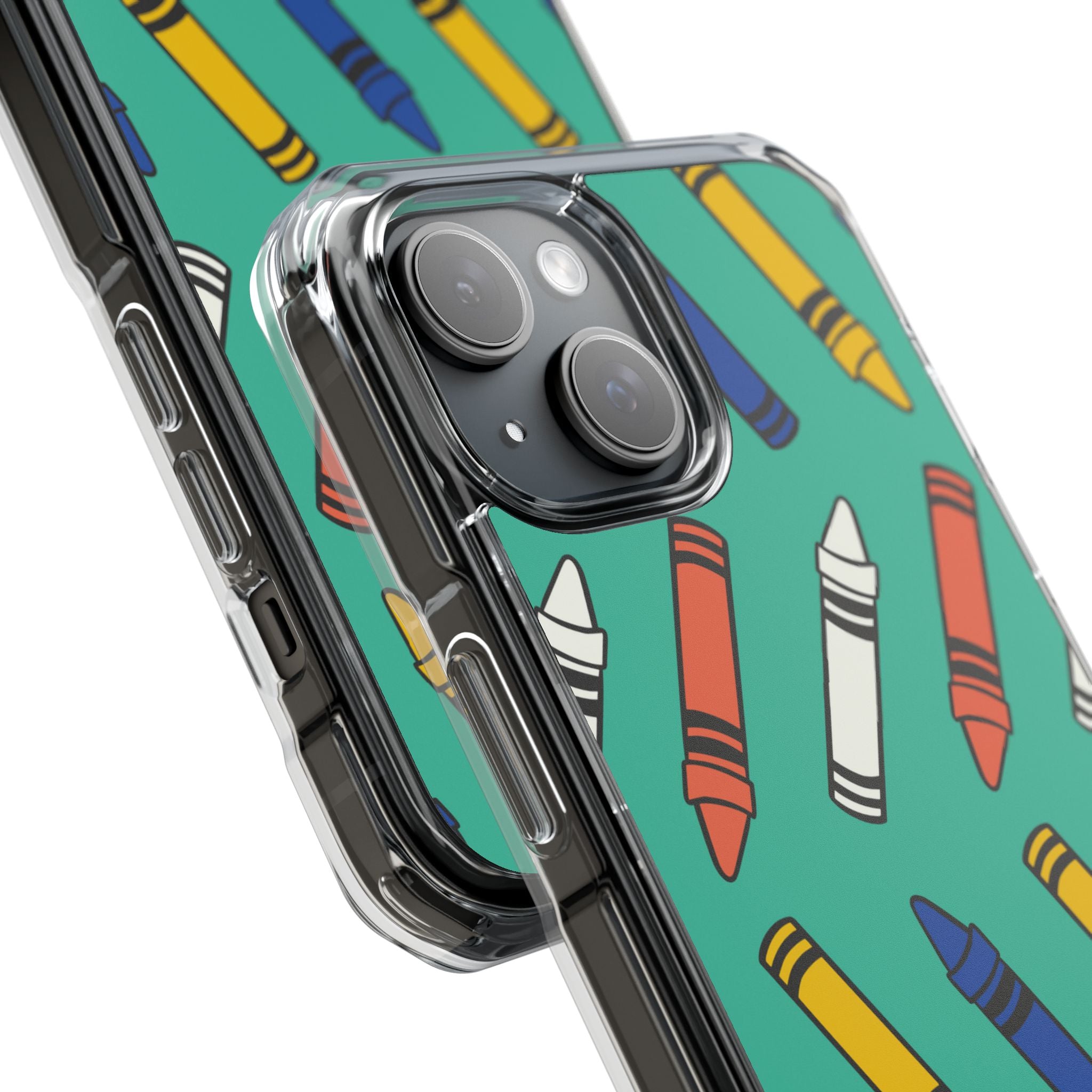 Crayons Dance Playfully iPhone Case - Impact
