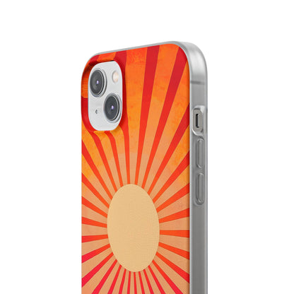 Sunburst Radiance iPhone 14 Plus Case - Soft