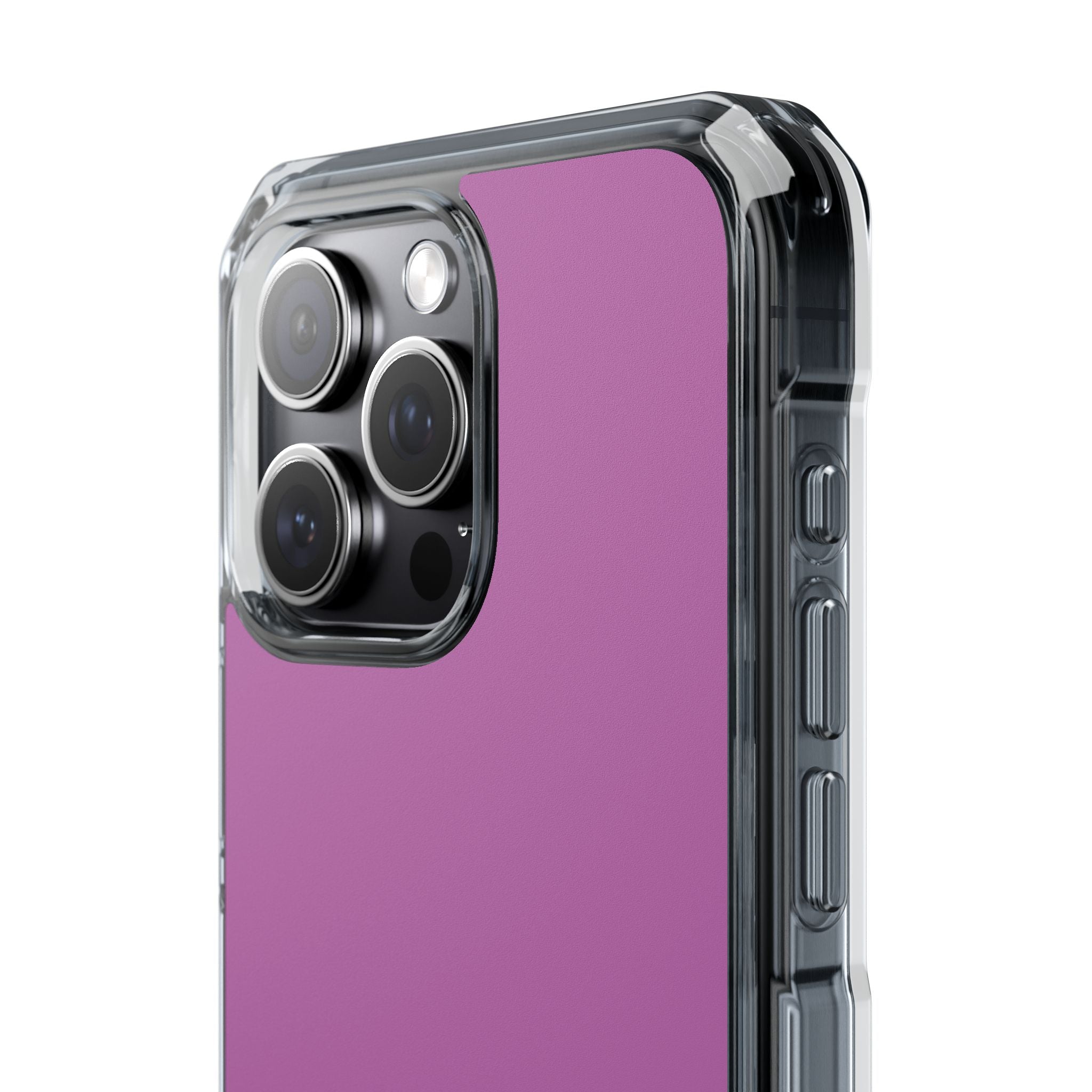 Radiant Orchid - Clear Impact Case for iPhone