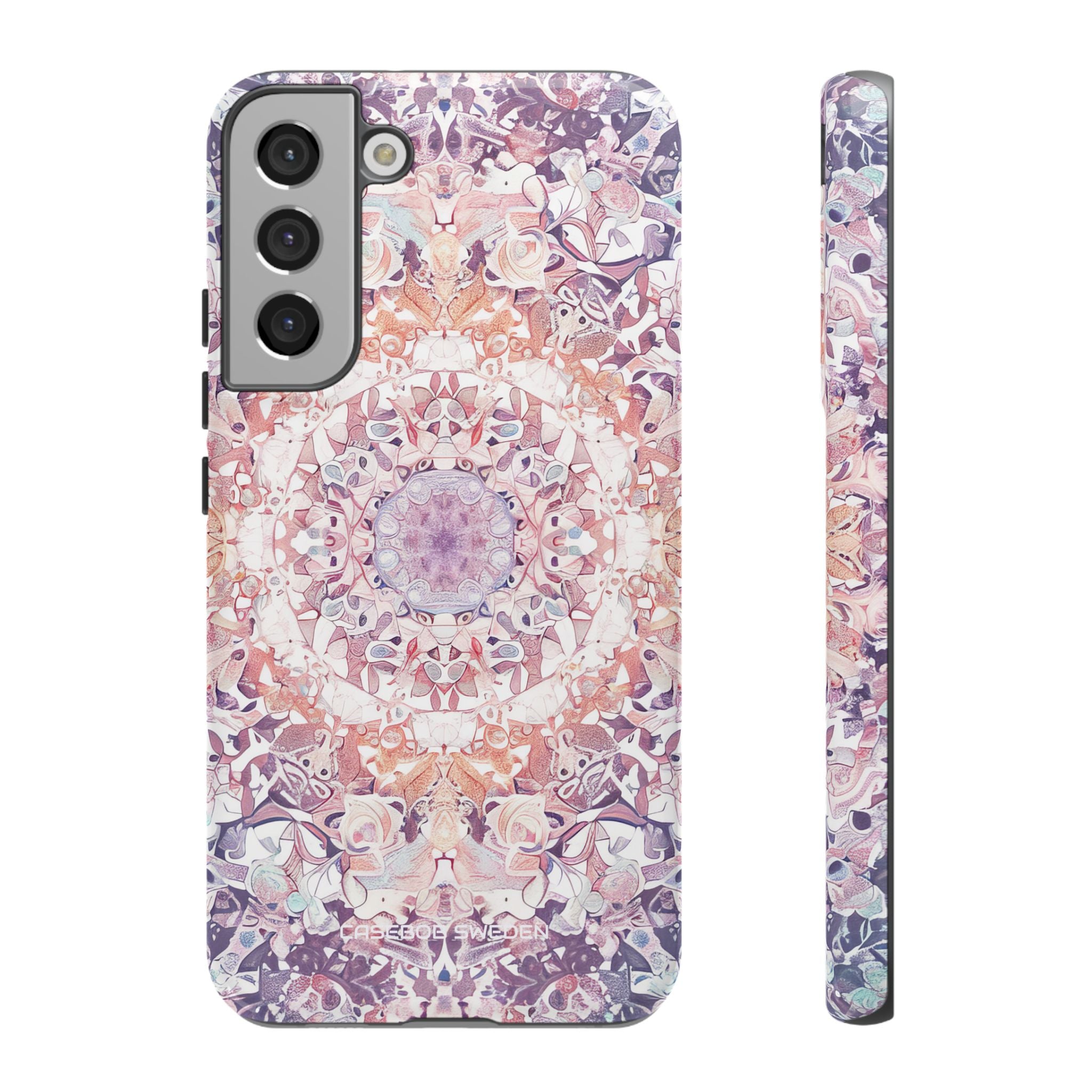 Purple Pink Mandala - Tough Samsung S22 Phone Case