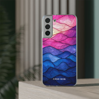 Wavy Vein Gradient Samsung S22 Plus Case - Soft
