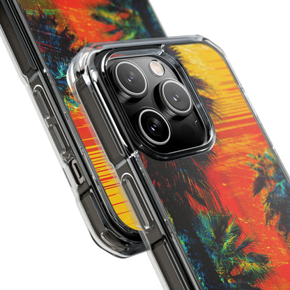 Tropical Sunburst iPhone 14 Pro Case - Impact