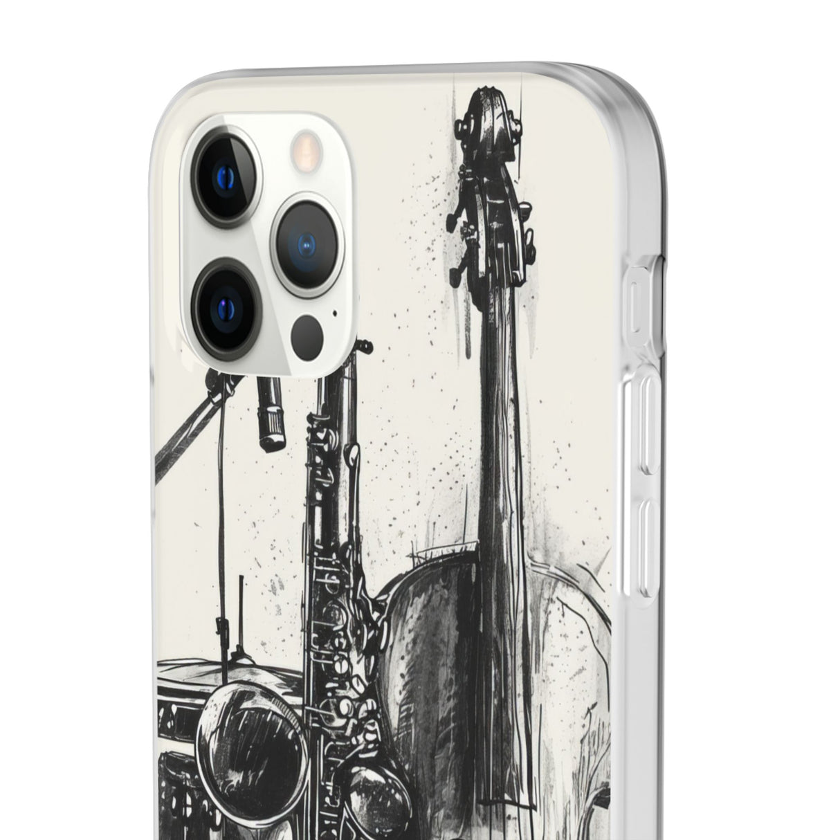 Jazz Ink Expressions | Flexible Phone Case for iPhone