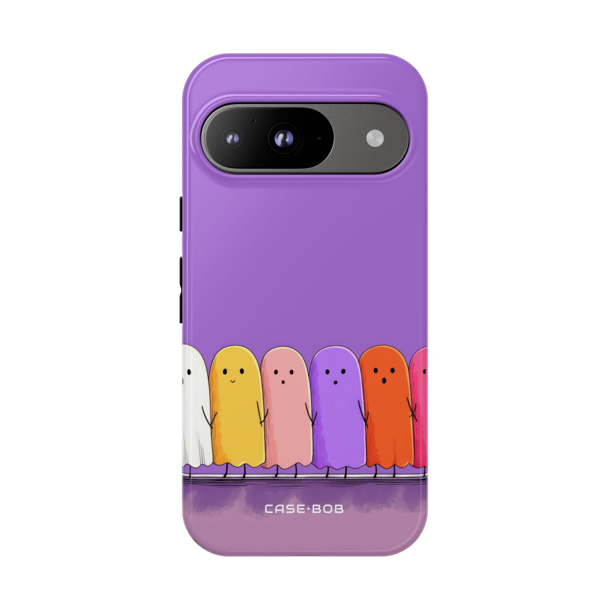 Colorful Ghosts Google Pixel 9 Case - Tough