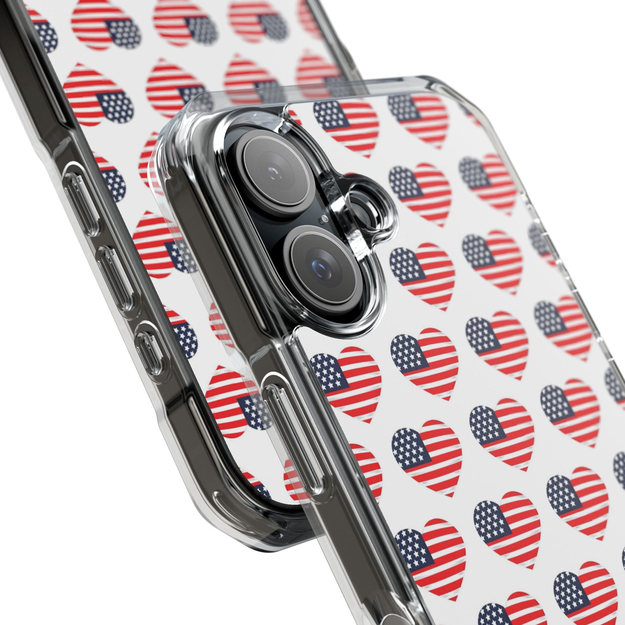 Hearts Embrace Freedom iPhone Case - Impact