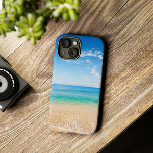 Tropical Beach - Protective Phone Case