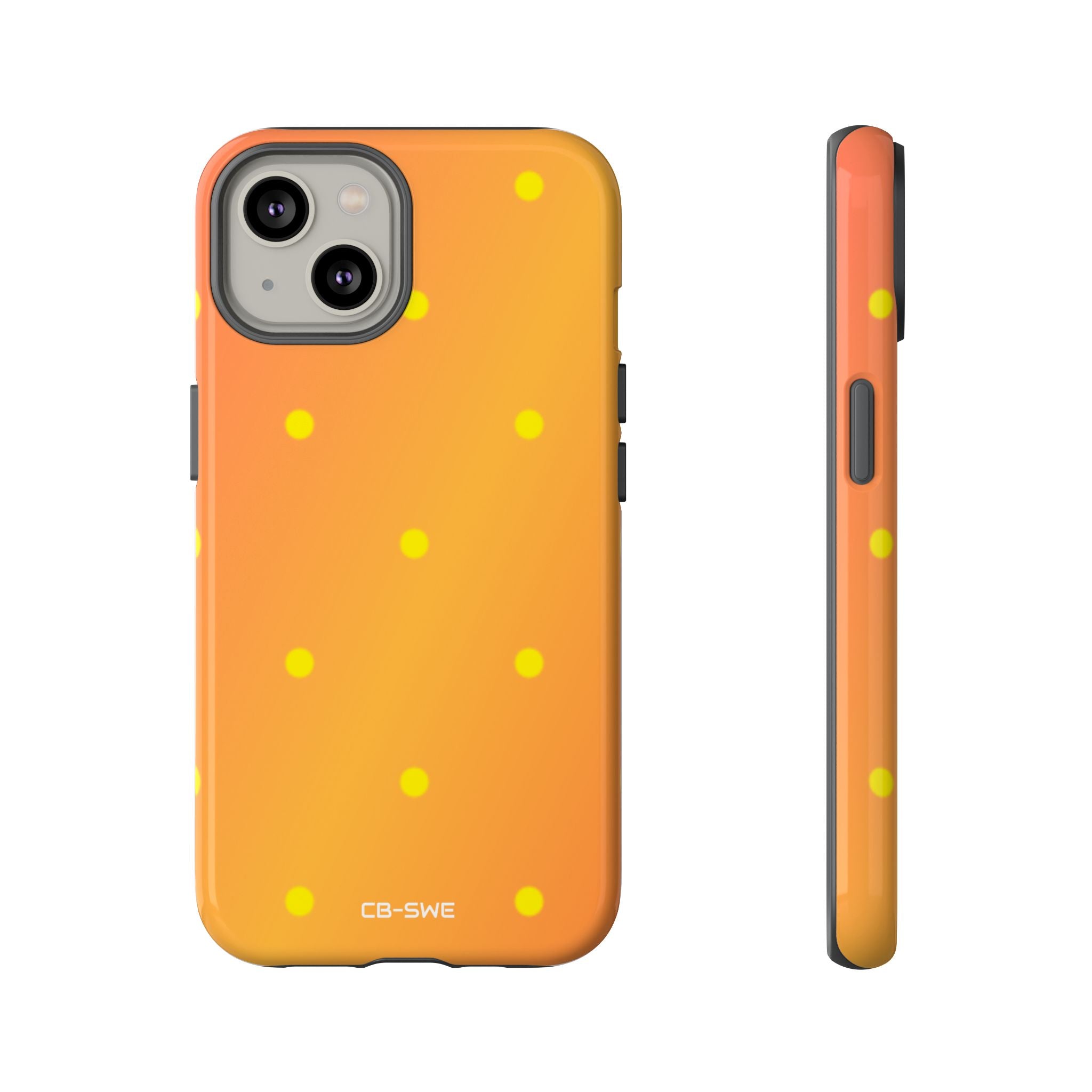 Sunset Dots Radiance - iPhone Case