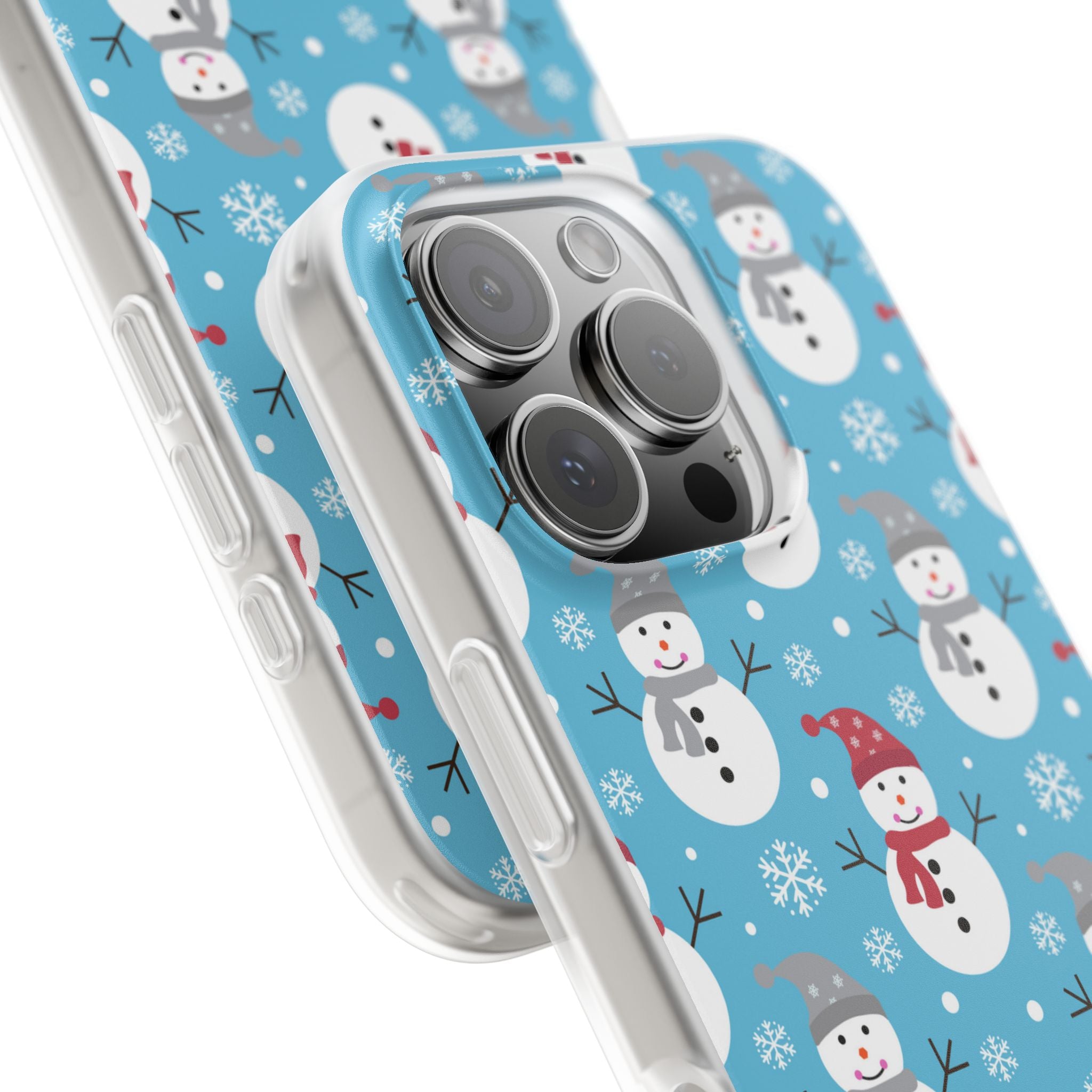 Snowman Parade iPhone 16 Pro Case - Soft