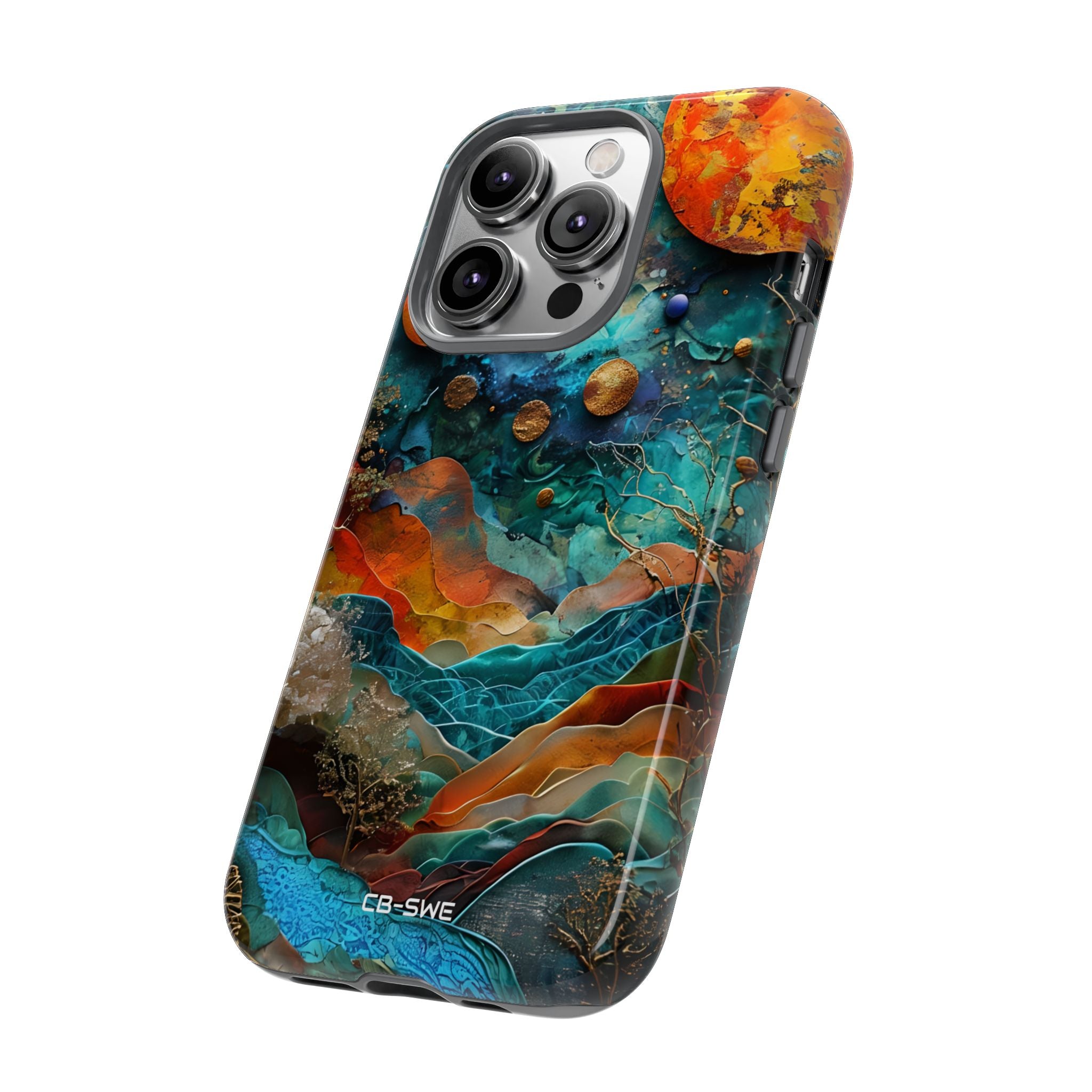 Celestial Wonders Unfold - iPhone Case