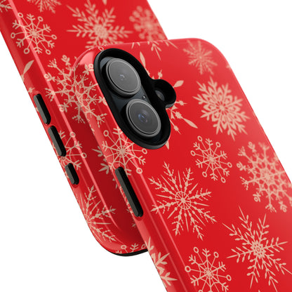 Snowflakes Dance Bright - iPhone Case