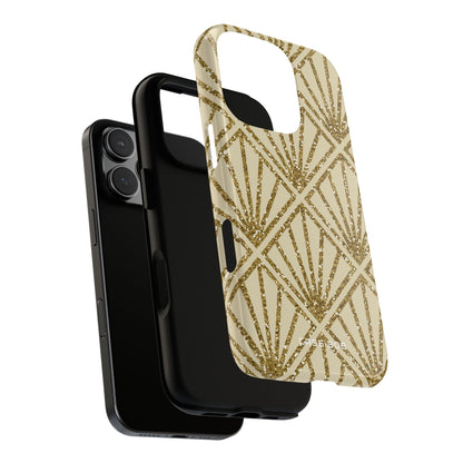Golden Diamond Radiance iPhone 16 Pro Case - Tough