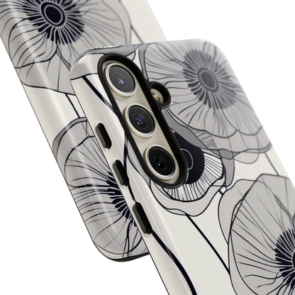 Modern Minimalist Flowers Samsung S24 - Tough Phone Case